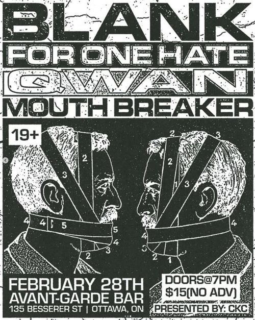 Blank, For One Hate, Qwan, Mouth Breaker at Avant-Garde Bar