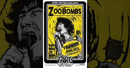 Zoobombs (Japan Psych/Indie), TBWNIAS, The Shook Boys