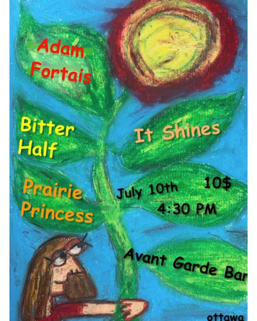 Prairie Princess (NYC folk punk) with Adam Fortais, Bitterhalf & It Shines