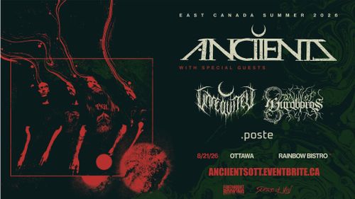Anciients, Unreqvited, Dawn of Ouroboros, Poste @ The Rainbow
