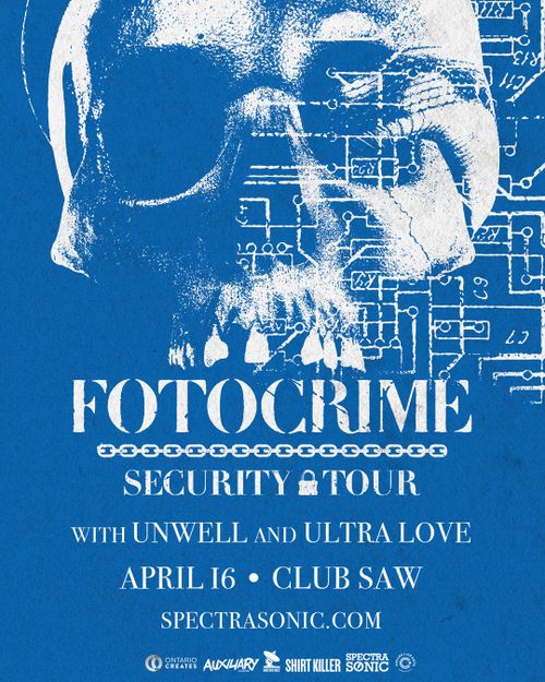 Fotocrime, Unwell, Ultra Love at Saw Gallery