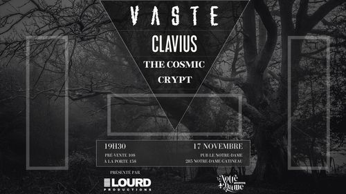 Vaste, Clavius, The Cosmic Crypt at Notre-Damn