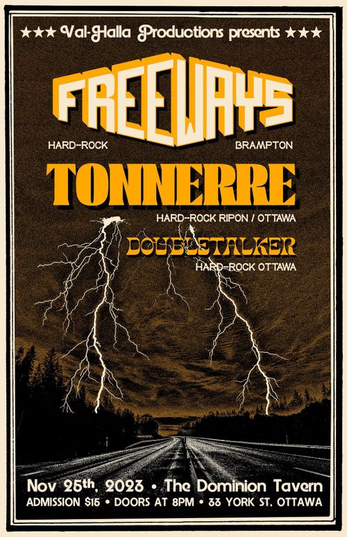 Freeways, Tonnerre, DoubleTalker